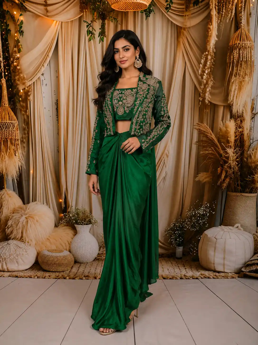 Party Organza Sarees